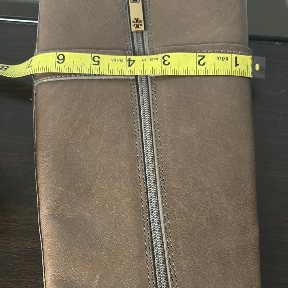 Tory Burch Tan Leather Riding Boots - Picture 16 of 16